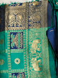 Elevate your ethnic wardrobe with our beautiful Banarsi Silk Fabric