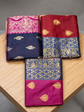 Elevate your ethnic wardrobe with our beautiful Banarsi Silk Fabric