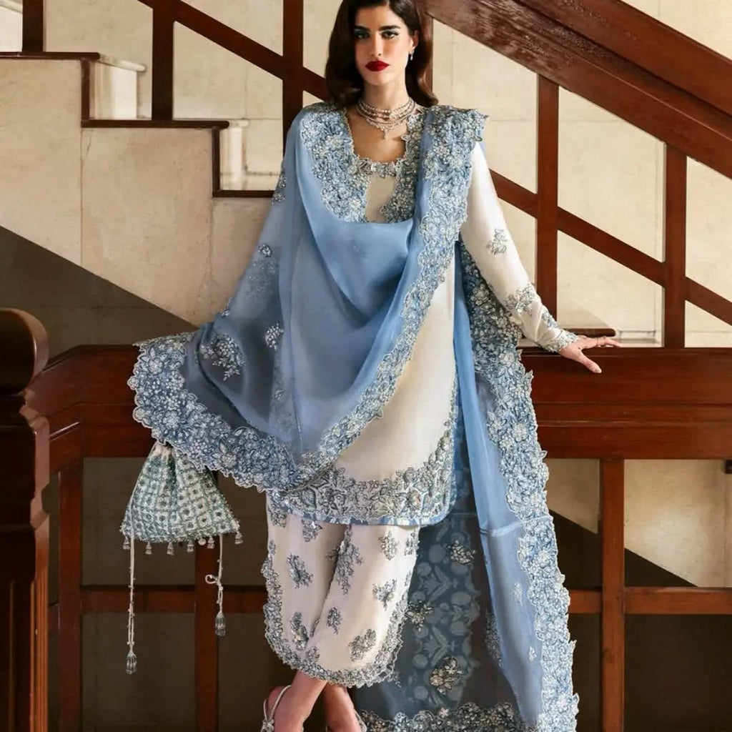 3pc Embroided suit