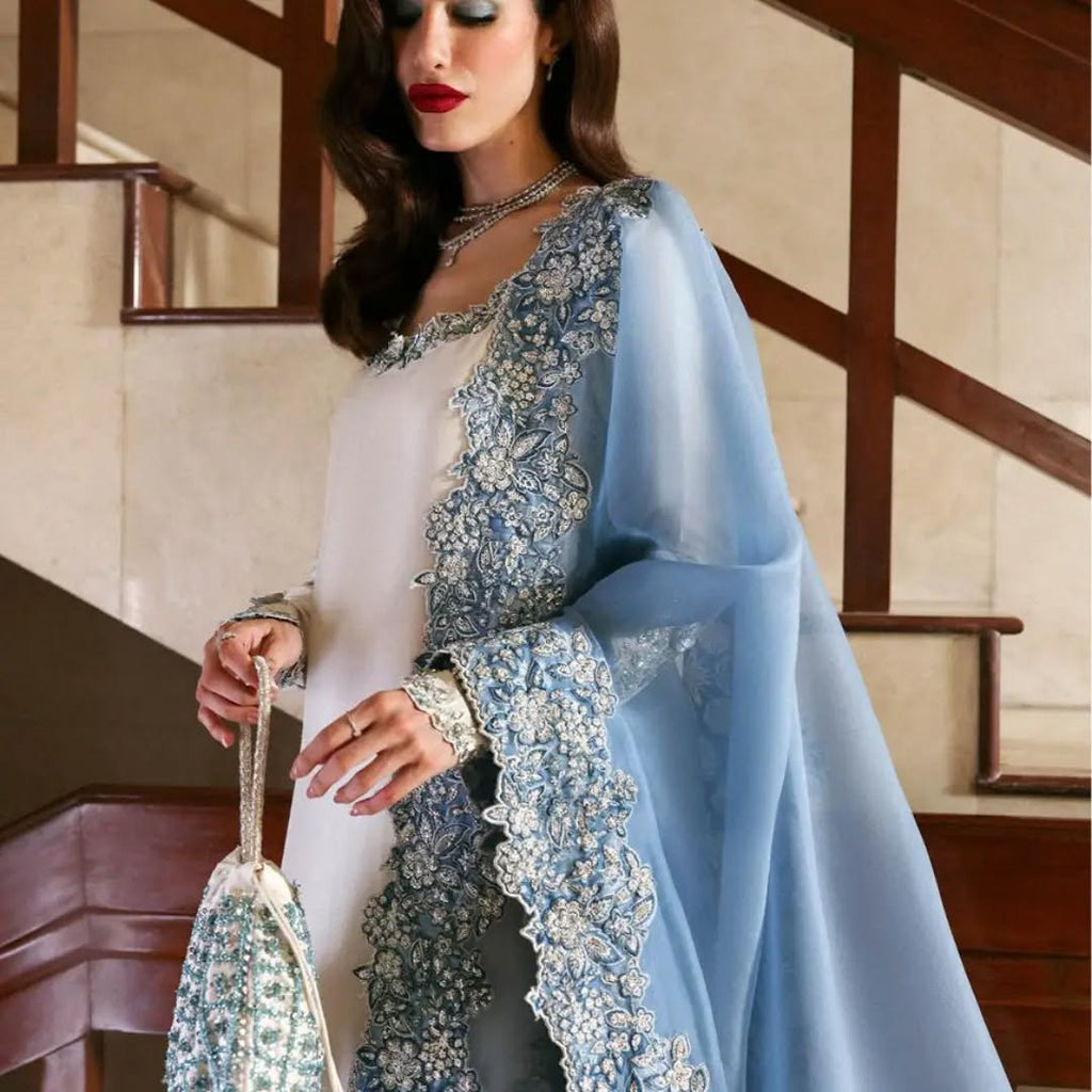 3pc Embroided suit