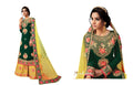 Geogrtte embroidery with net duppata